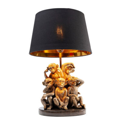KARE-Table Lamp Animal-Five Monkeys-48cm