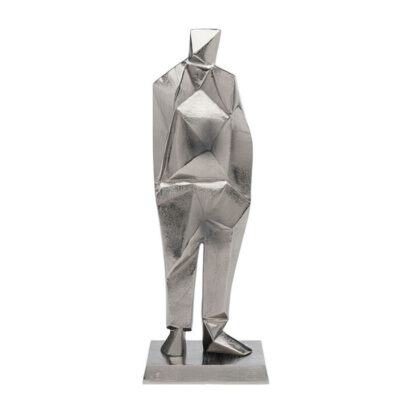 KARE Deco-Figurine Standing-Man Anthracite-62cm