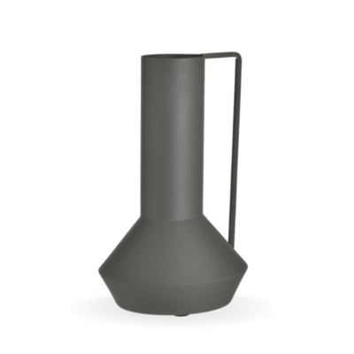 Metallic Vase Tori Grey
