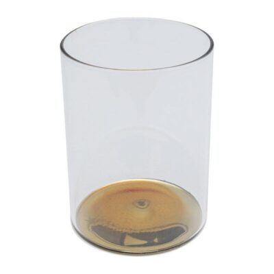KARE Water-Glass Electra with gold bottom