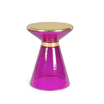 Coffee Table Meriel Lilac-Glass