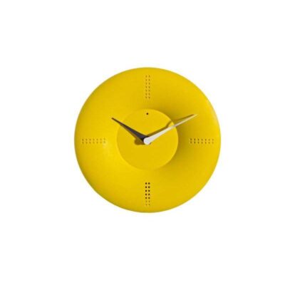 Wall Clock Spirit Yellow