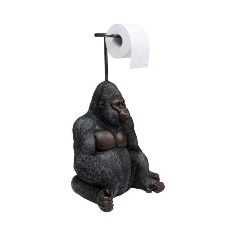 KARE Animal Toilet-Paper-Holder - Monkey Gorilla
