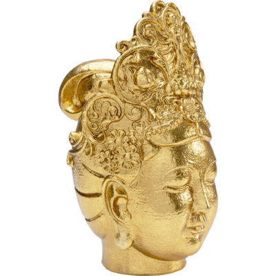 Deco Object Goddess-Head Gold-39cm