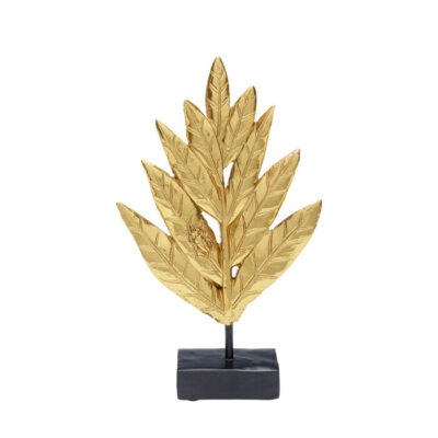 KARE Deco-Object Leaves-Gold 30cm