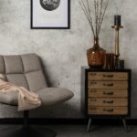 dutchbone-armchair grey