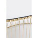 Coffee table wire uno brass 60x90cm (10)