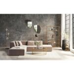 Coffee table wire uno brass 60x90cm (3)