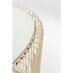 Coffee table wire uno brass 60x90cm (9)