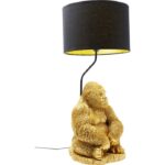 KARE Table Lamp Animal Monkey Gorilla Gold - Image 5