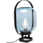 KARE Jupiter Blue-Black Table Lamp - Image 5