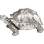 KARE Deco Figurine Turtle Silver Big - Image 3