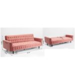 KARE Sofa Bed Milchbar Mauve - Image 24