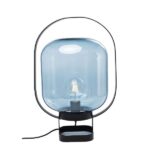KARE Jupiter Blue-Black Table Lamp