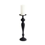 KARE Candle Holder Downtown Black 63cm