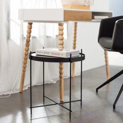 Zuiver Cupid Side Table 430 H 450 Mm Black Zui 2300036 0