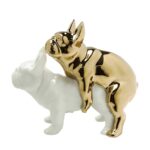 Deco Figurine Love Dogs Gold (6)