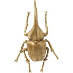 KARE Wall Decoration Herkules Beetle Gold