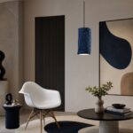 Pendant Lamp Rivet Denim Ø15cm (5)