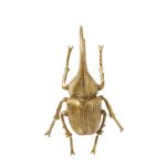 Wall Decoration Herkules Beetle Gold