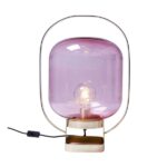 KARE Jupiter Pink-Brass Table Lamp