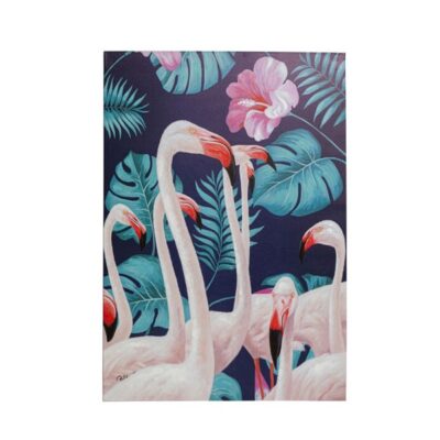 KARE-Picture Touched Flamingo Road-120x90cm