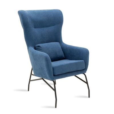 armchair rim blue