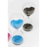 Hourglass timer black 20cm (10)