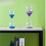 Hourglass timer blue 20cm (3)