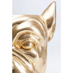 Deco planter bulldog gold (9)