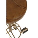 Bar stool cycle gold (10)