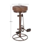 Bar stool cycle gold (17)