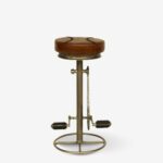 Bar stool cycle gold (8)