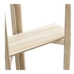 Wooden Foldable Shelves Natural 122cm - Image 3