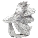 Deco Object Betta Fish Silver Small