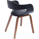 KARE Chair with Armrest Costa Walnut - Image 2