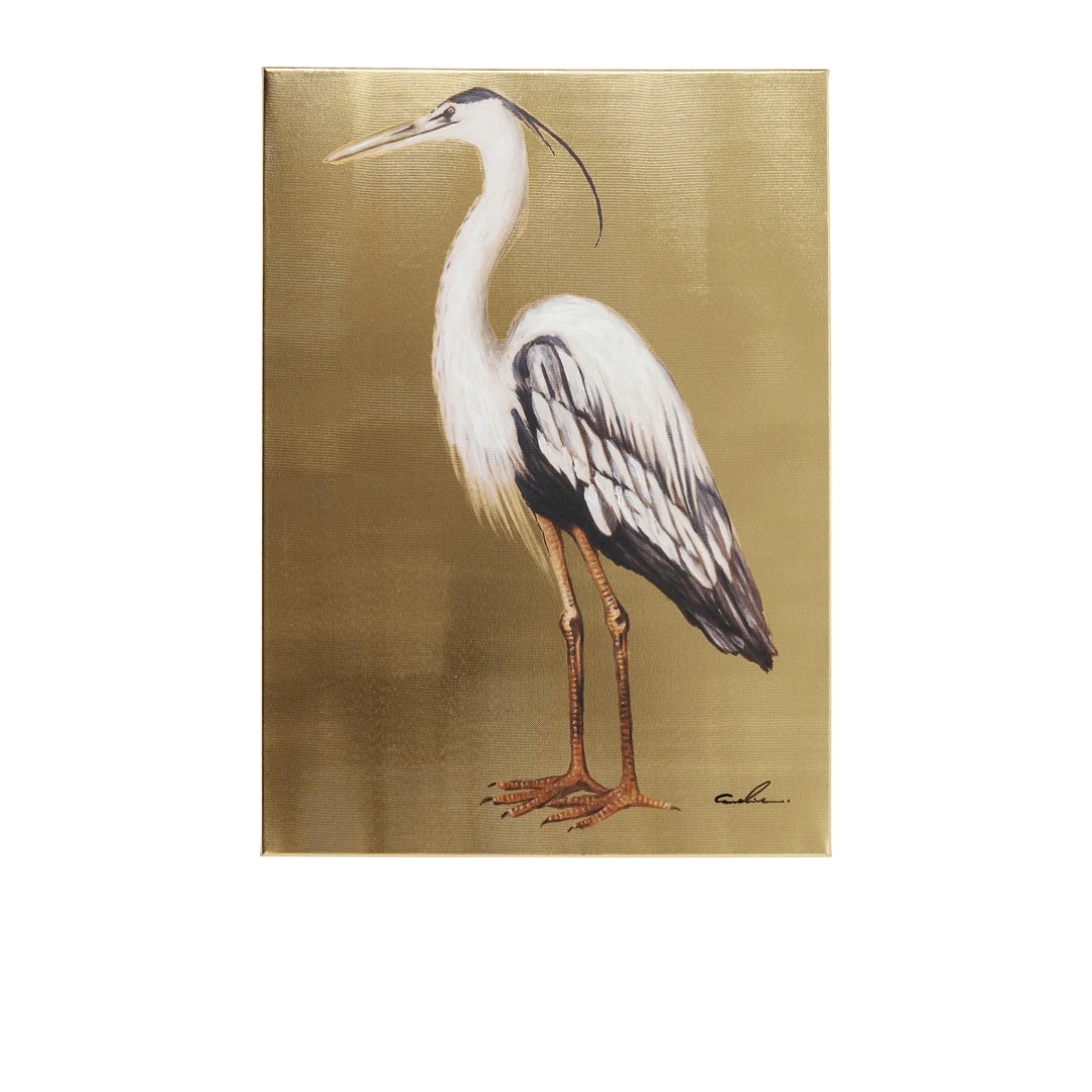 Picture Touched Heron Left 70x50cm