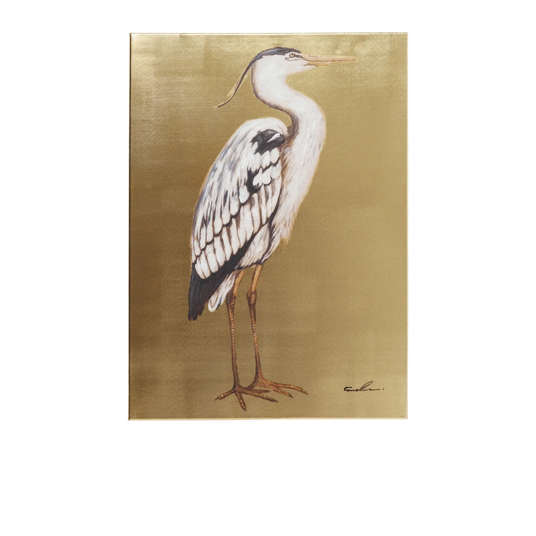 Picture Touched Heron Right 70x50cm