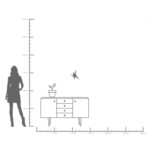 Качувач за предмети на ѕид 14x23 см (8)