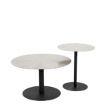 Coffee Table Snow Brushed Satin - Image 3