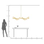 Pendant Lamp Scala Balls Brass 155cm (15)