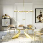 Pendant Lamp Scala Balls Brass 155cm (2)