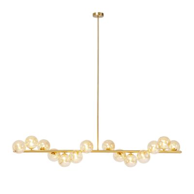 Scala Balls Pirinç Sarkıt Lamba 155cm