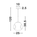 Lava Glass Pendant S - Image 4