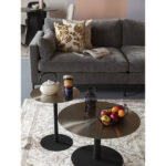 Coffee Table Snow Brushed Brass - Image 2
