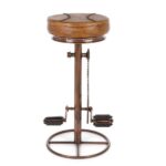 Cycle Copper Bar Stool H80 1