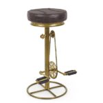 Bar Stool Cycle Gold