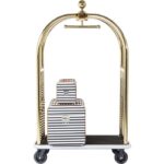 KARE VIP Baggage Trolley Vegas Gold - Image 3
