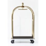 KARE VIP Baggage Trolley Vegas Gold - Image 6