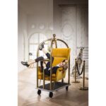 KARE VIP Baggage Trolley Vegas Gold - Image 2